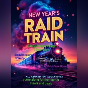 New Year's Raid Train Steals And Deals